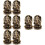 8 Messing Buddha Desktop Skulptur 7