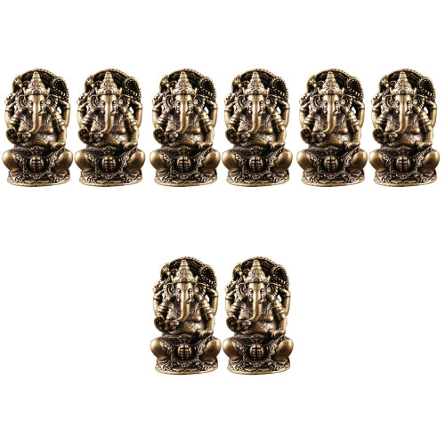 8 Messing Buddha Desktop Skulptur 2