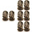 8 Messing Buddha Desktop Skulptur 6