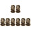 8 Messing Buddha Desktop Skulptur 2