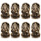 8 Messing Buddha Desktop Skulptur 5