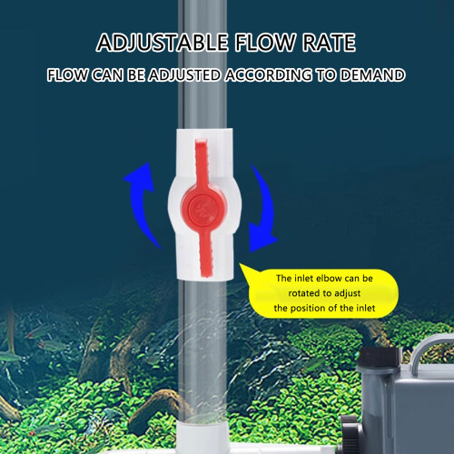 Écumoire de Surfaces d'aquarium, élimination-Pack pompe à eau d 2