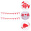 6 Sets Xi Wanddekoration Chinesisch Ornamente 10
