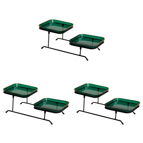3Sets Süßigkeiten- Und Trockenfrüchte Tablett 1