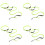 4Pcs Dog Leash Pet Traction Rope Adjustable Harness And Collar Set 5