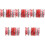 30 Rolls Day Ribbon With Delicate Heart Pattern 5