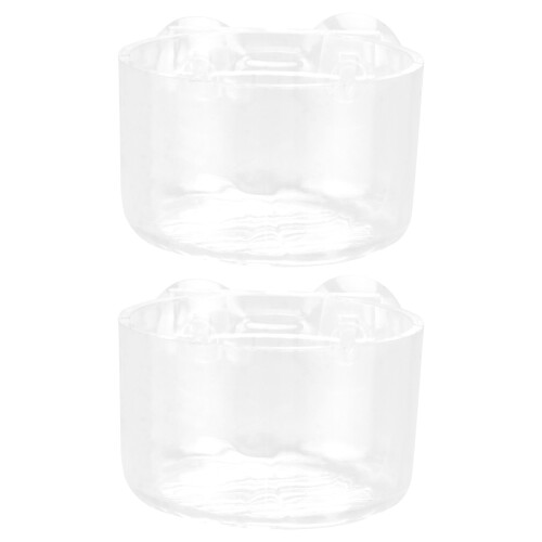 3 Fischtankfutter Rote Mückenlarven Futterspender