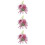 3 Simulierte Blumen Brosche Für Und 8