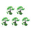 5Sets Vis Tank Kit Groen Onderwater Boom Decor 7