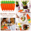 30 Pcs Easter Fork Spoon Holder Tableware Storage Bag 8