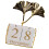 3Pcs Desk Block Calendar Rustic Desktop Perpetual Office Decor 1