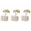 3Pcs Desk Block Calendar Rustic Desktop Perpetual Office Decor 4