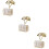 3Pcs Desk Block Calendar Rustic Desktop Perpetual Office Decor 9