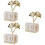 3Pcs Desk Block Calendar Rustic Desktop Perpetual Office Decor 7