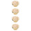 4Pcs Easter Head Sealing Stamp Envelope Wax Seal Vintage 10
