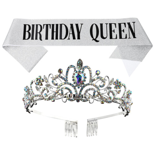 Schärpe Tiara Set Für Fotografie