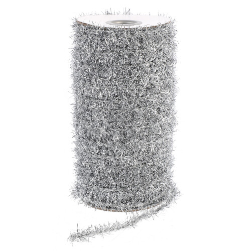 2 Glitzer Tinsel Für Weihnachtsbaum Metallisch Party