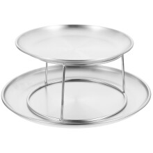 2 Sets Mehrstöckiges Tablettenhalter Schmuckständer Kuchen