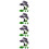 4Set Albero E Piante Viola Kit Decorazione Per Casa 9