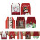 Tablecloth Table Runner Santa Snowman-Grid pine reindeer 3