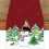 Tablecloth Table Runner Santa Snowman-Grid pine reindeer 5