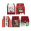 Tablecloth Table Runner Santa Snowman-Grid pine reindeer 2
