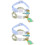 4 Decoratieve Kattenhalsband Met 7