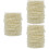3Pcs Rolo 25M ABS Artificial 6Mm Para Artesanato 6