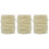 3Pcs Rolo 25M ABS Artificial 6Mm Para Artesanato 4