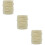 3Pcs Rolo 25M ABS Artificial 6Mm Para Artesanato 9
