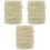 3Pcs Rolo 25M ABS Artificial 6Mm Para Artesanato 3