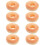 8 Unidades De Donut Falso Para Decoração De Display 7