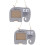 2Stk Sonogramm Foto Elefant 9