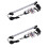 2Pcs Led Luminária Submersível 18Cm Plug UE 5