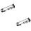 2Pcs Led Luminária Submersível 18Cm Plug UE 6