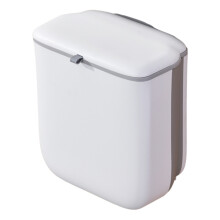 Poubelle de cuisine, porte d'armoire, poubelle-Couvert blanc