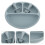 4 De Utensílios Silicone Com Dividido Para Crianças 7