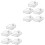 10 Pcs Aquarium Feeding Device Shrimp Feeder With Suction Cup 4