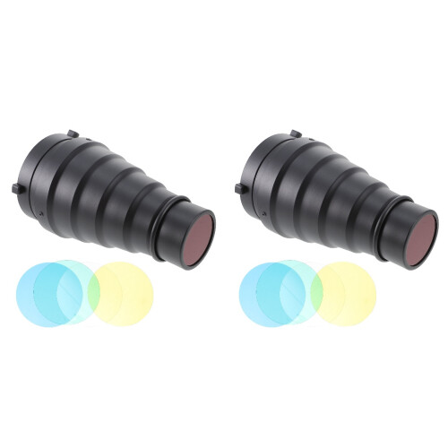 2 Conjuntos De Kit Cônico Com Grade E Filtros 1