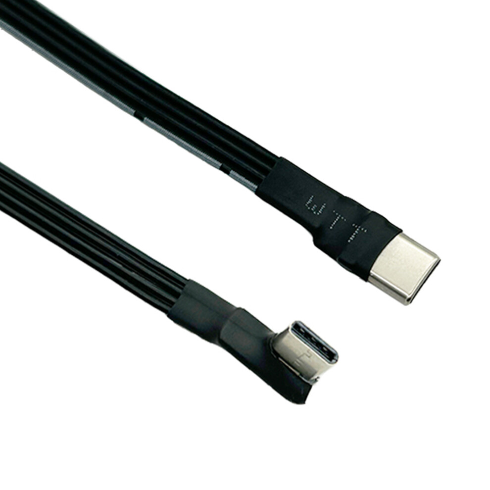 Fast Speed Usb 2.0 Type C Male To Usb-0.3M Straight Turn Side 7704000274432