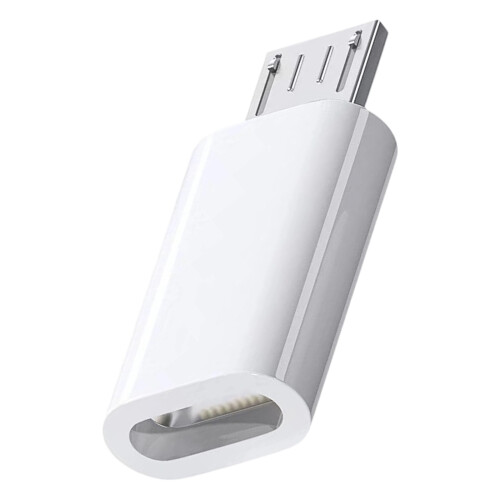 Portable Connector Support Charging and Data Sync-White