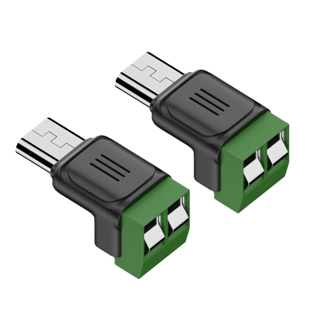 Micros Usb Male To 2Pin Terminal Charging Adapter 5V3a For Phone 7704000272292