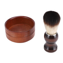Wachspinsel-Set für Männer, synthetisches Haar, Pflege-Set
