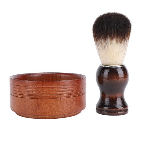 Wachspinsel-Set für Männer, synthetisches Haar, Pflege-Set 1