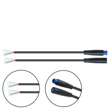 Lot de 2 connecteurs M6 étanches pour automobile, avec-4p