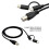 Micro USB + Type-C mannelijk naar USB Type-B mannelijke-2m 4