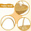 PP Material Picnic Storage Basket Woven Basket Small Size Dining Table Organizer Multipurpose Storage 4