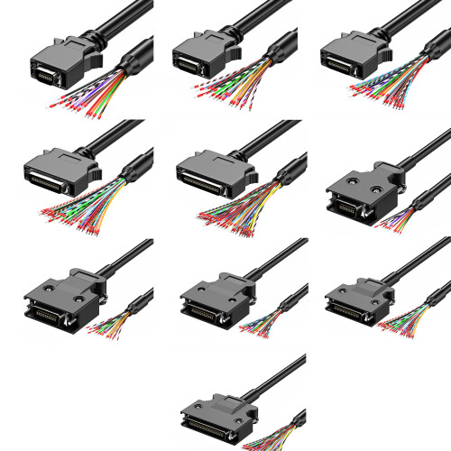 SCSI Connection Cable with Terminal CN14P-5m Press type CN36P 1