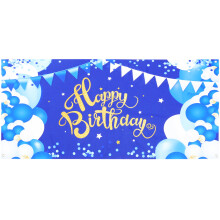 3Stk Happy Birthday Banner Geburtstagsdekoration
