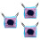 3Pcs Hamster Hanging Hammock Bed For Chinchilla Cage Comfortable 6